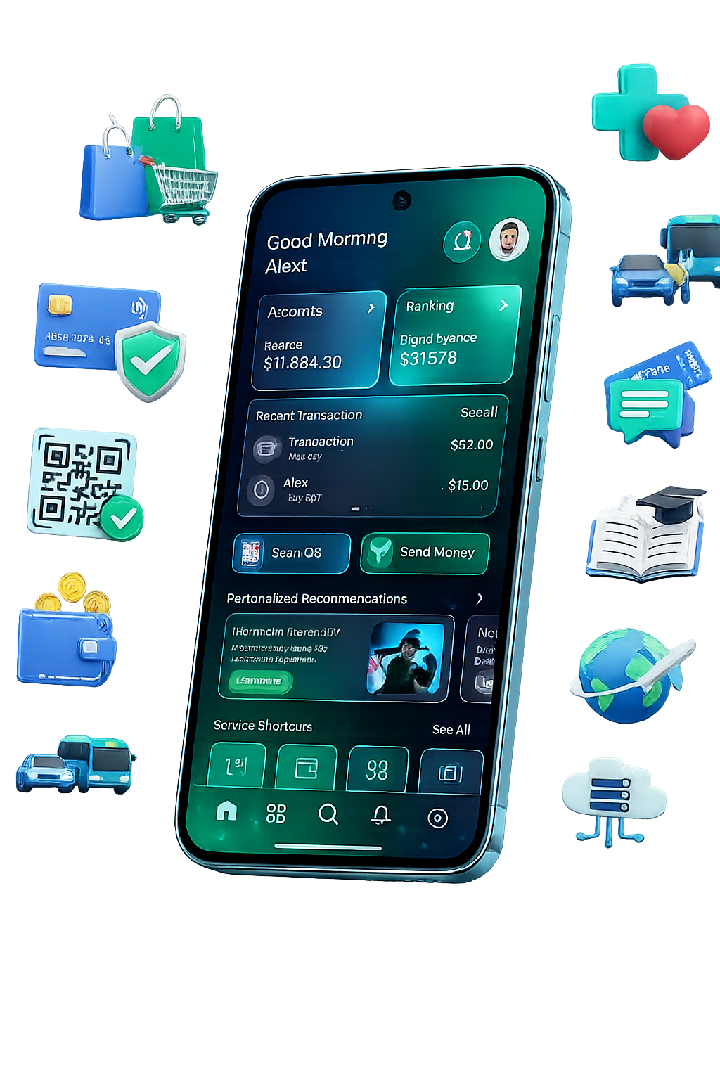 Bangla One Service App